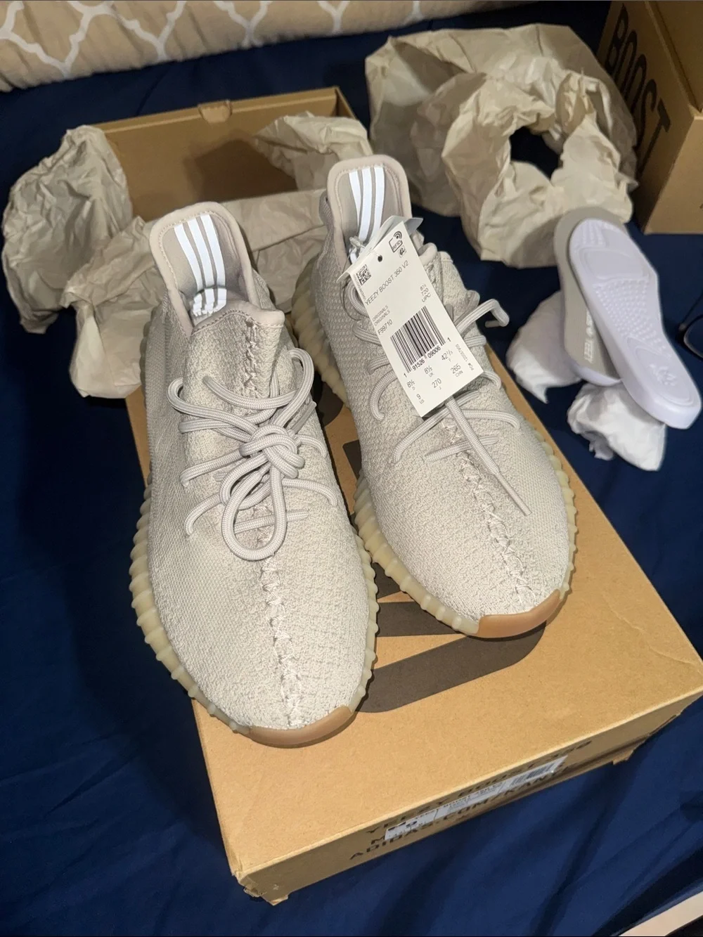 adidas Yeezy Boost 350 V2 Sesame I Men’s I Style F99710 I Size 9